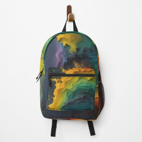 Item preview, Colorful abstract representation of earth layers designed and sold by Mianku | Für das Leben.