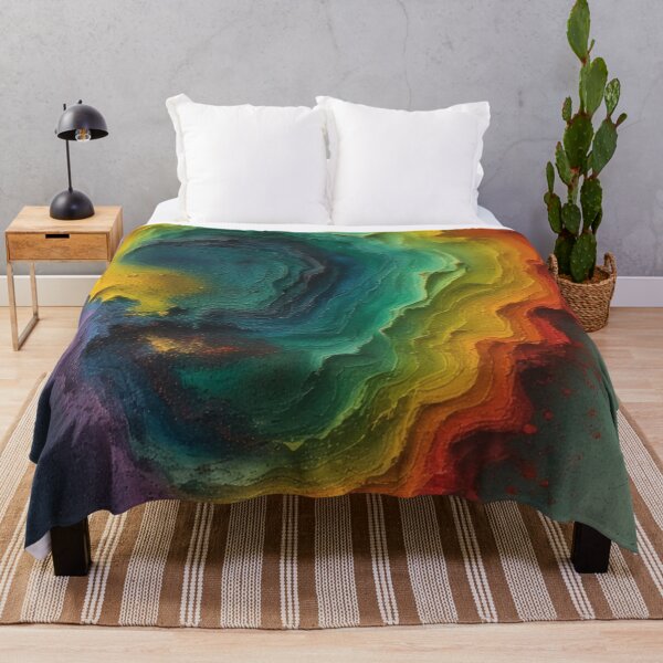 Item preview, Colorful abstract representation of earth layers designed and sold by Mianku | Für das Leben.