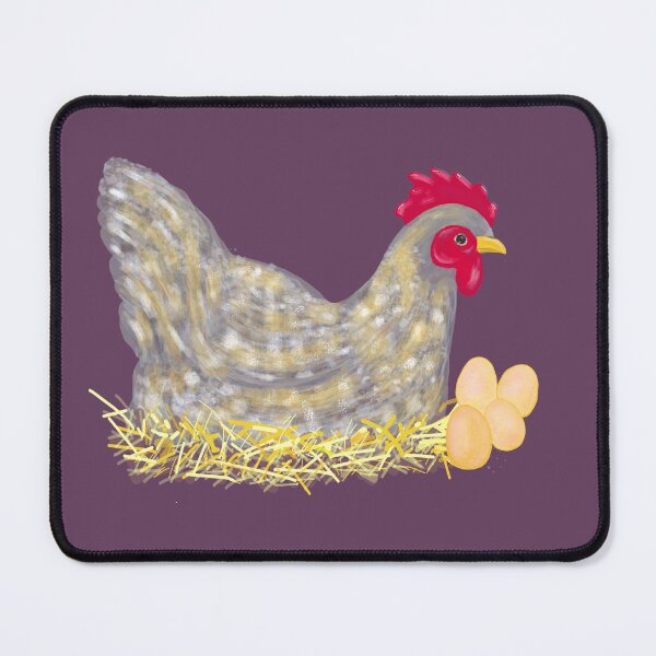 Item preview, Speckled hen in a rustic, country-style nest. designed and sold by chromyral-creations.
