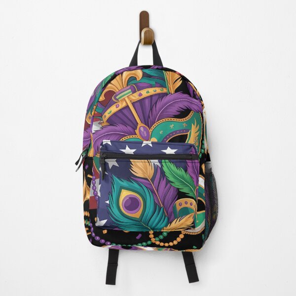 Item preview, Colorful Mardi Gras Festival Illustration USA designed and sold by LiviuGligoros.