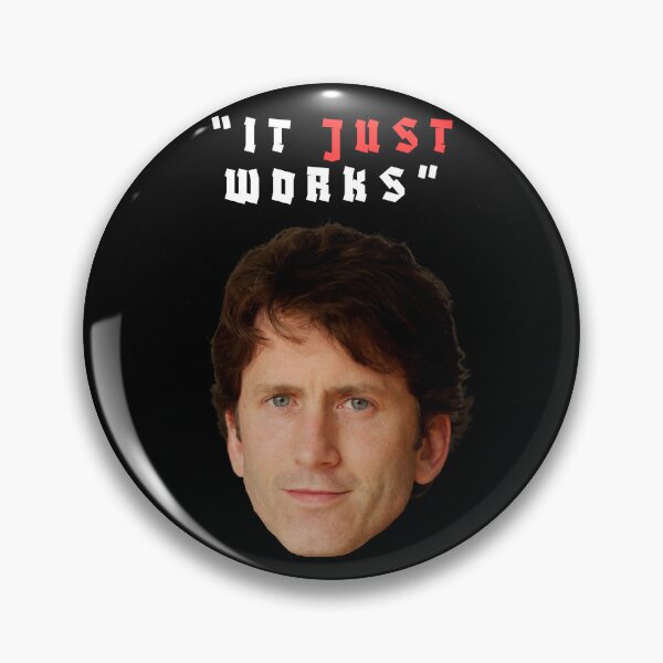Item preview, Todd "It Just Works" Howard designed and sold by StrangeLifeShop.