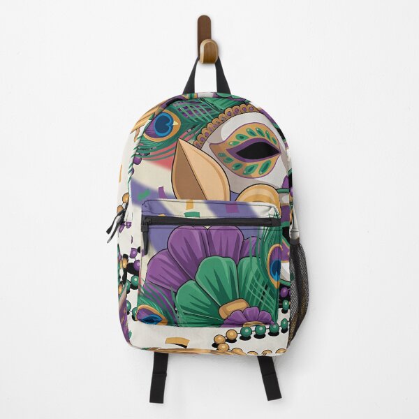 Item preview, Mardi Gras Carnival Wall Art American Flag designed and sold by LiviuGligoros.