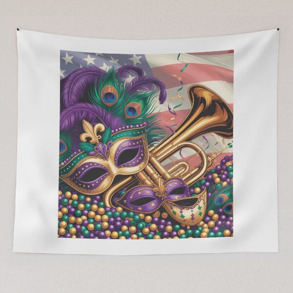 Item preview, Festival Mardi Gras Art USA designed and sold by LiviuGligoros.
