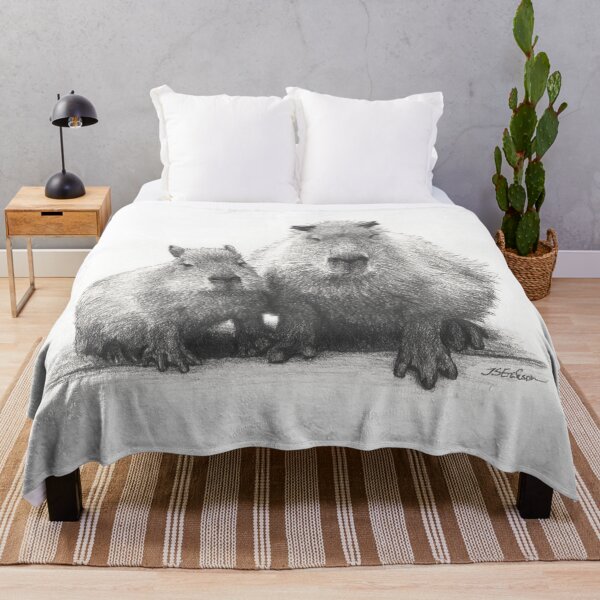 Item preview, A Pair of Capybaras Ready to Hit the Town designed and sold by ISEriksonartist.