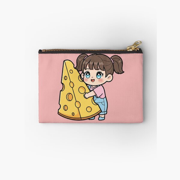 Item preview, The girl with the big piece of cheese. designed and sold by FluffyGallery.