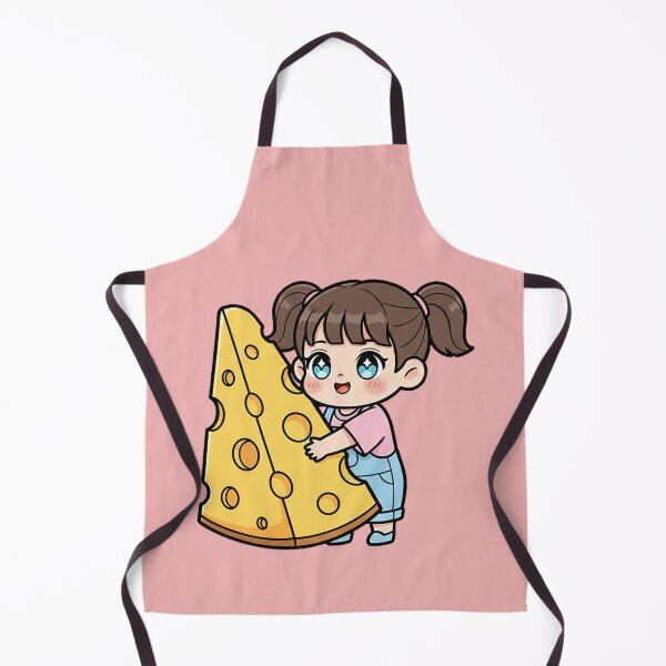 Item preview, The girl with the big piece of cheese. designed and sold by FluffyGallery.