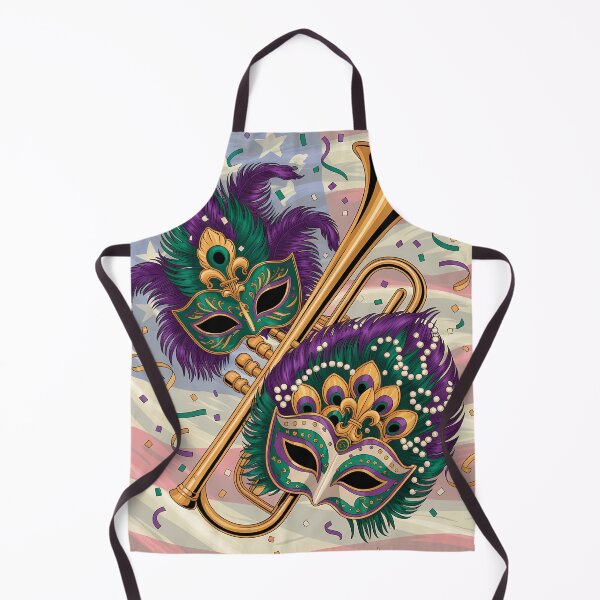 Item preview, American Flag Mardi Gras Carnival Illustration designed and sold by LiviuGligoros.