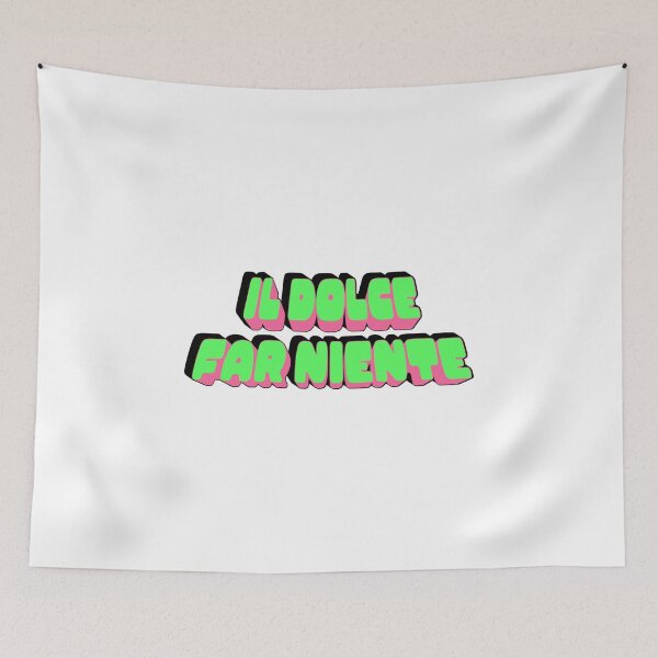 Item preview, Dolce far niente designed and sold by LaughandLaugh.