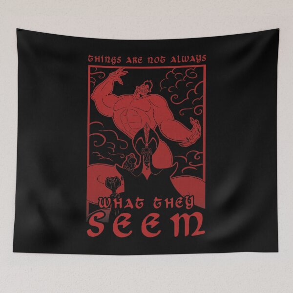 Item preview, Aladdin Jafar Evil Genie Poster Style designed and sold by TrippAnge.