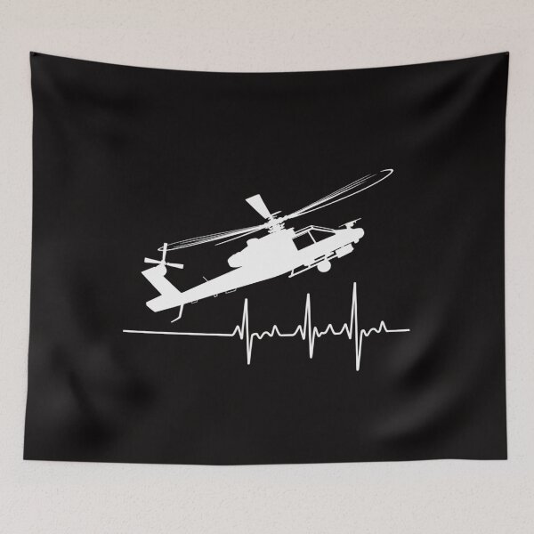 Item preview, Great Helicopter Heartbeat Gift Pilot designed and sold by AnimeManga2D.