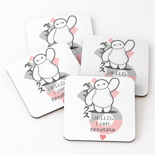 Item preview, Big Hero  Hello I Am Baymax Cute Kanji  designed and sold by TrippAnge.