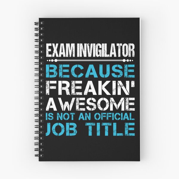 Item preview, Exam Invigilator designed and sold by jeromgaug336.
