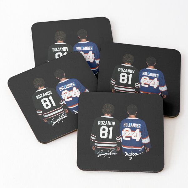 Aperçu de l'œuvre Rivalité intense au hockey entre Hollander et Rozanov - Hockey LGBT Hollander - Fans d'Arkham, Hockey queer - Ilya Rozanov - Hudson Williams - Connor Storrie - Ensemble créée et vendue par SquiggleNest.