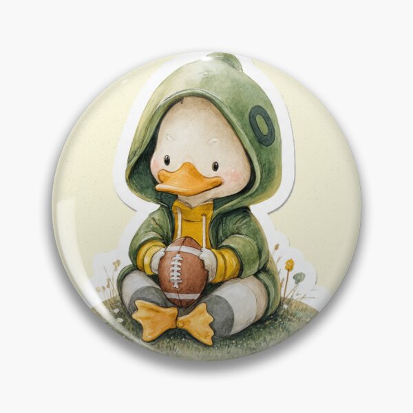 Item preview, Cute and Cozy Game Day Oregon Ducks Duck designed and sold by AENAcharms.