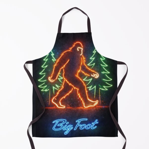 Item preview, Neon Bigfoot Night Walk designed and sold by ArgentoArt.