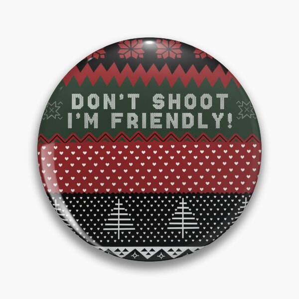 Item preview, “Don’t shoot I’m friendly!” DayZ Ugly Sweater designed and sold by Flyonthewallcr.