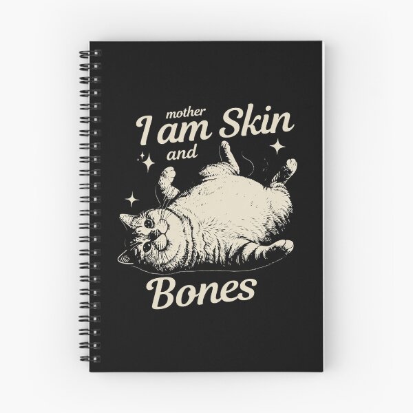 Item preview, Mother I Am Skin and Bones Cat - Burnout Cat - Sarcastic Cat Mom designed and sold by SquiggleNest.