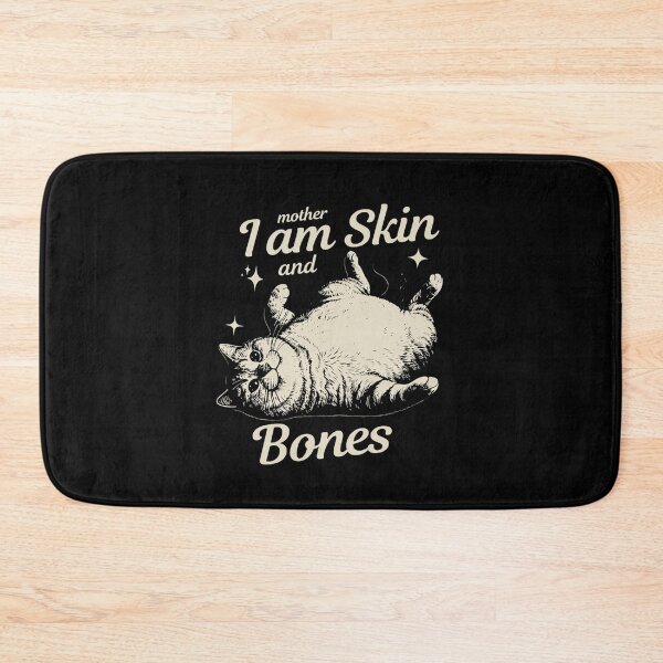 Item preview, Mother I Am Skin and Bones Cat - Burnout Cat - Sarcastic Cat Mom designed and sold by SquiggleNest.