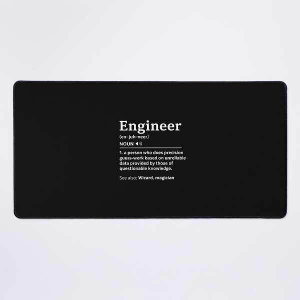 Item preview, Engineer Definition Engineering Mechanical Civil Gift designed and sold by AnimeManga2D.