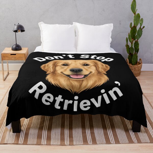 Item preview, Don’t Stop Retrieving – Funny Golden Retriever Owner designed and sold by Alexis Art Collection.