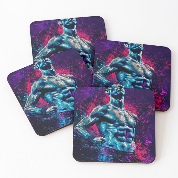 Item preview, NEON POWER ATHLETE - Abstract Sports Energy Art designed and sold by JK.