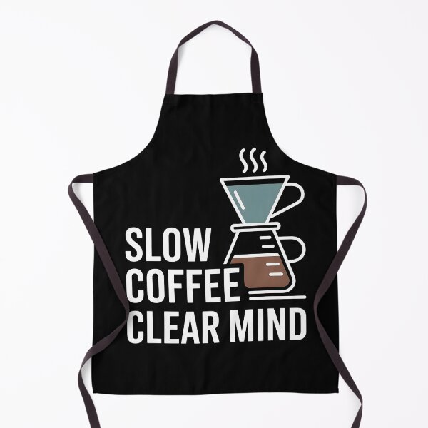 Item preview, Slow Coffee Clear Mind Specialty Coffee Shiry designed and sold by Viktorio Art Shop.