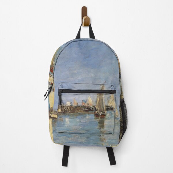 Item preview, Sailing boats in the port of Trouville designed and sold by SharonTheFirst.
