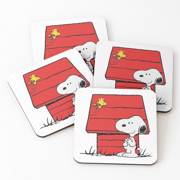 Item preview, Sweet Snoopy Praying Beside Doghouse Cute Art designed and sold by dlindzw.