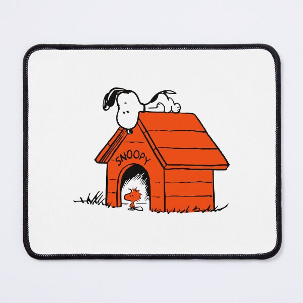 Item preview, Classic Snoopy Relaxing on Red Doghouse designed and sold by dlindzw.