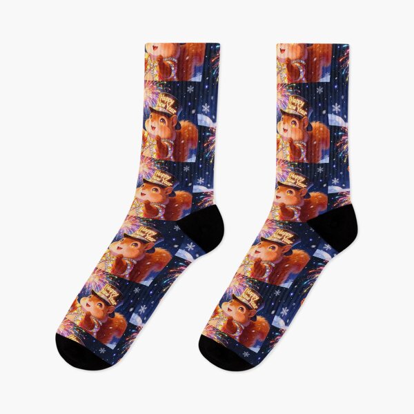 Item preview, New Years Squirrel designed and sold by vernonplatt.