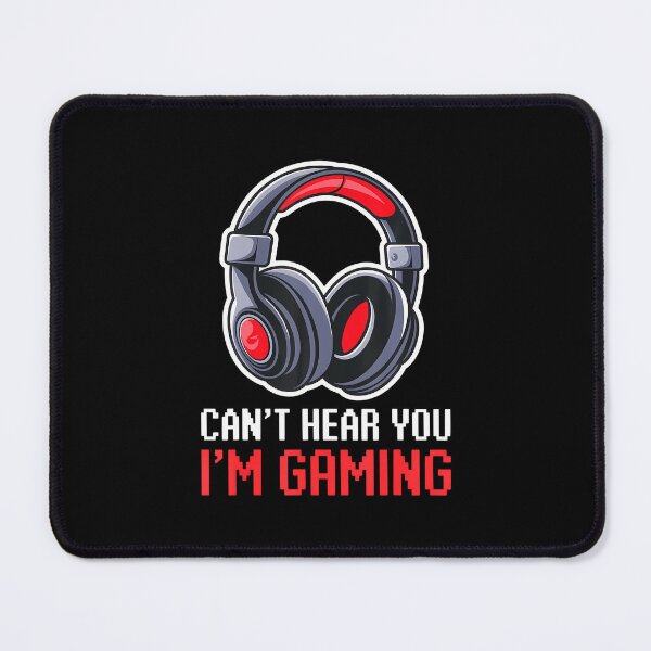 Item preview, Can't Hear You I'M Gaming Funny Gamer Headset Gaming designed and sold by vaharisanic.