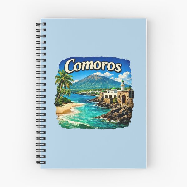 Item preview, Comoros Tropical Island designed and sold by Myra365Art.