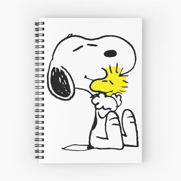 Item preview, Sweet Snoopy Hugging Woodstock Bold Cartoon Art designed and sold by dlindzw.