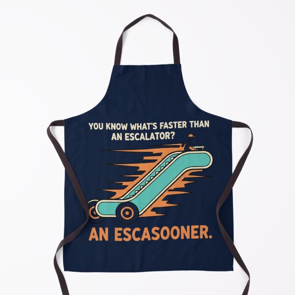 Item preview, Escasooner Dad Joke T-Shirt – Funny Escalator Pun Graphic Tee for Dads & Humor Lovers designed and sold by ArtisanBagel.