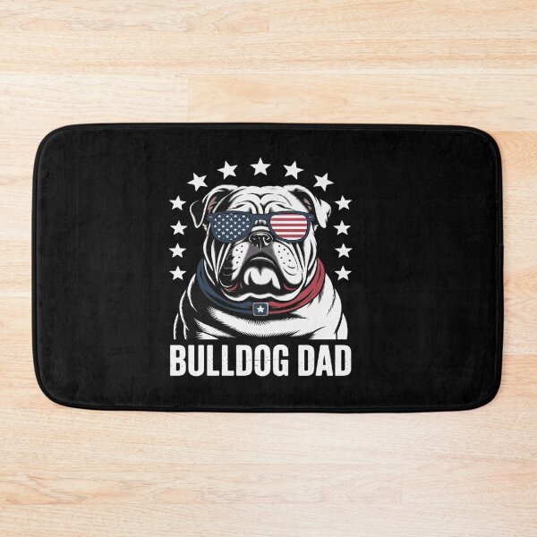 Item preview, American Bulldog Dad USA Flag 4th of July Dog Father designed and sold by SIGORDESIGN.