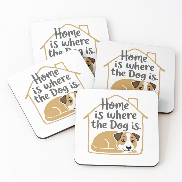 Item preview, Home is Where the Dog Is designed and sold by ThePixelAndPine.