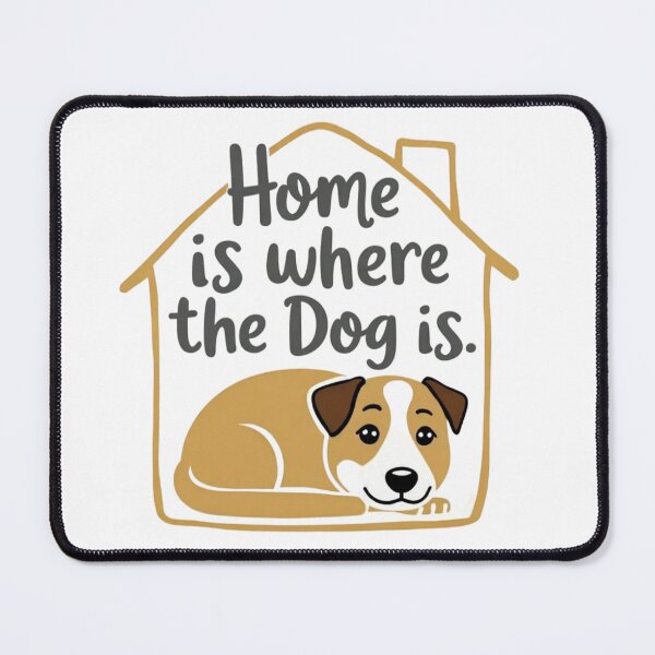 Item preview, Home is Where the Dog Is designed and sold by ThePixelAndPine.