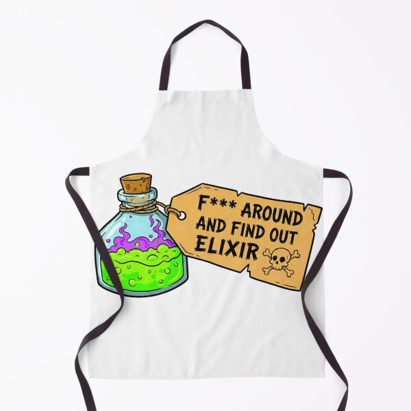 Item preview, F*** Around and Find Out Elixir: Dangerous RPG Potion designed and sold by SkinnyFlatWhite.