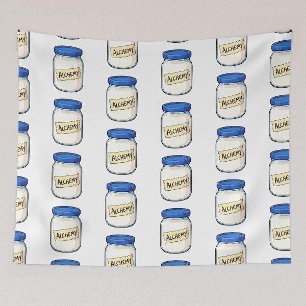 Item preview, Alchemy Jar: Suspiciously Mayonnaise-Like RPG Potion designed and sold by SkinnyFlatWhite.