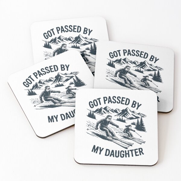 Item preview, Got Passed by My Daughter Funny Skiing designed and sold by AsteriskDatBArt.