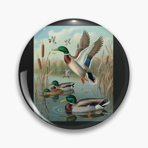 Item preview, Mallard in flight png illustration flying mallard duck designed and sold by Eskomeranola.