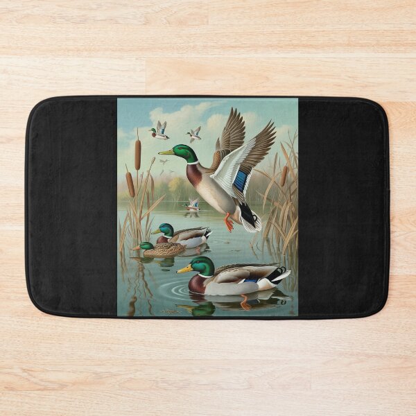 Item preview, Mallard in flight png illustration flying mallard duck designed and sold by Eskomeranola.