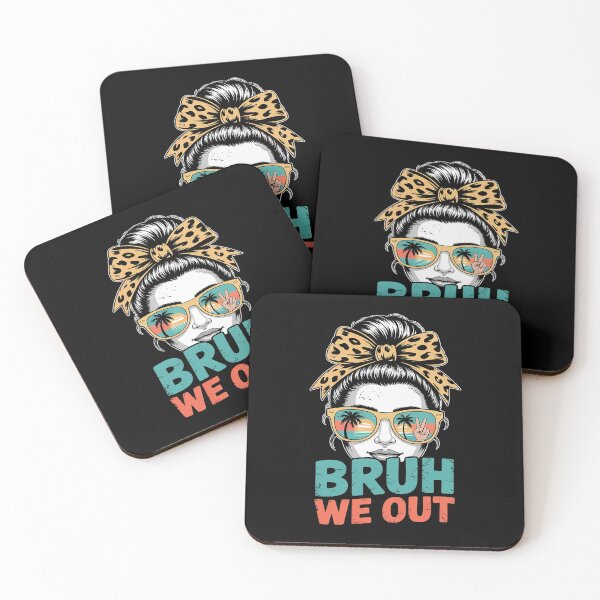 Item preview, Bruh We Out Coquette Bow Happy Last Day Of School Summer designed and sold by SIGORDESIGN.