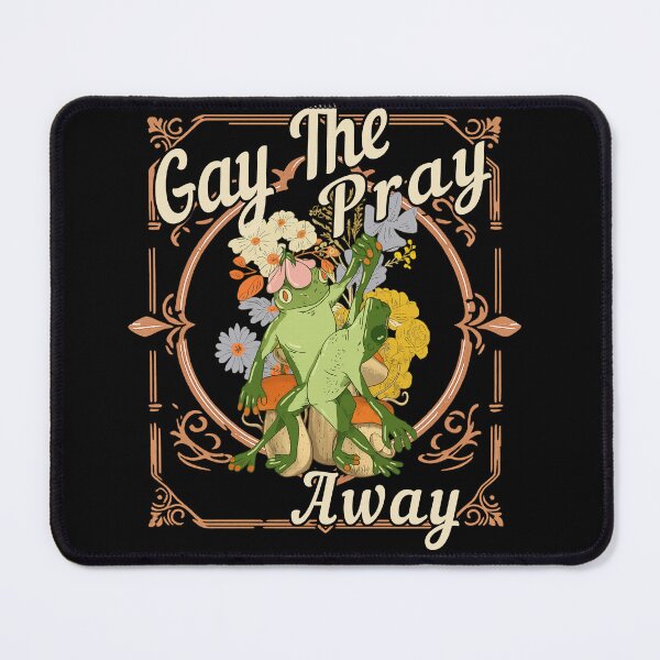 Item preview, Gay The Pray Away Frog Shirt designed and sold by TinaMDedrick.
