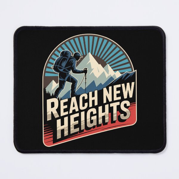 Item preview, Adventure Hiking Reach New Heights designed and sold by AsteriskDatBArt.