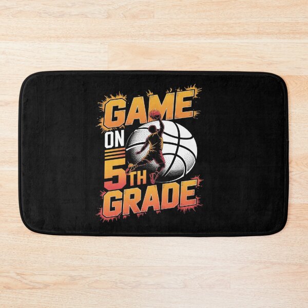 Item preview, Games On Fifth Grade Basketball First Day Of School designed and sold by SIGORDESIGN.