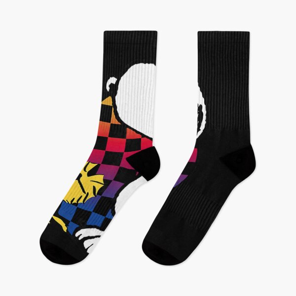 Item preview, Peanuts Snoopy Checkered Rainbow  designed and sold by AronWade.