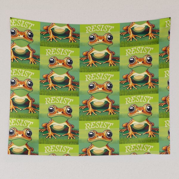 Item preview, Resist frog  designed and sold by Suraj Thapa.