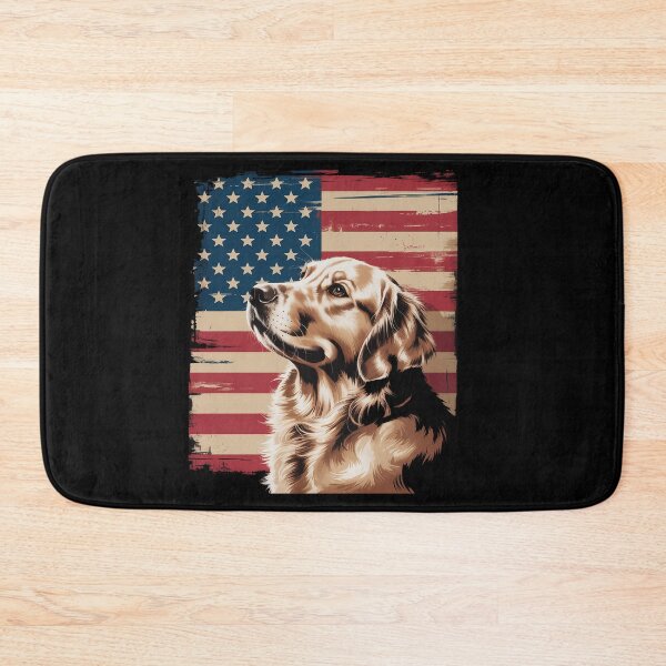 Item preview, Golden Retriever Dog American Patriot Shirt July 4th Lovers designed and sold by SIGORDESIGN.