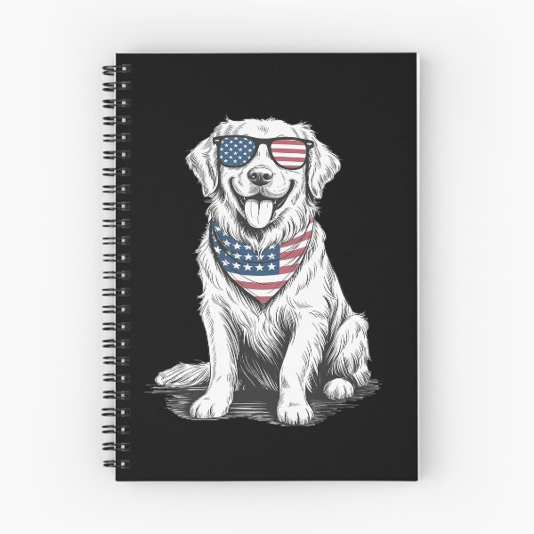 Item preview, Golden Retriever Dog Patriotic 4th of July American USA Flag designed and sold by SIGORDESIGN.